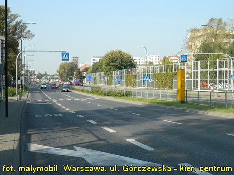 Fotoradar w Warszawie przy ul. Grczewskiej